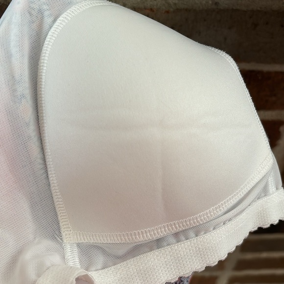 Women’s Lands End Swim Tank, Size Large (14-16), Pink/Orange - Picture 5 of 6